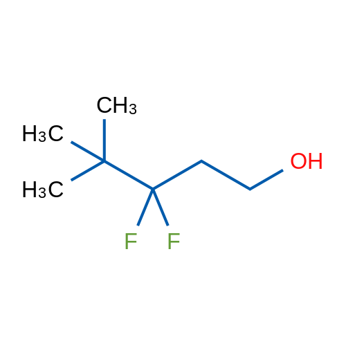 3,3-Difluoro-4,4-dimethylpentan-1-ol 1g