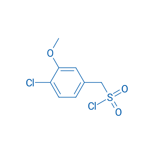 (4-Chloro-3-methoxyphenyl)methanesulfonyl chloride 1g