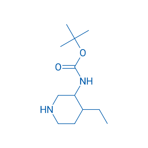 tert-Butyl n-(4-ethylpiperidin-3-yl)carbamate 100mg