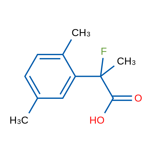 2-(2,5-Dimethylphenyl)-2-fluoropropanoic acid 1g