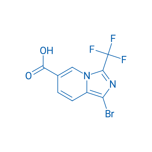 1-Bromo-3-(trifluoromethyl)imidazo[1,5-a]pyridine-6-carboxylic acid 250mg