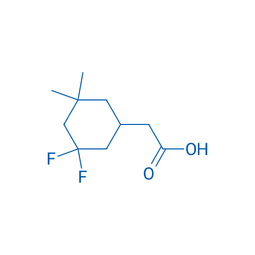 2-(3,3-Difluoro-5,5-dimethylcyclohexyl)acetic acid 250mg