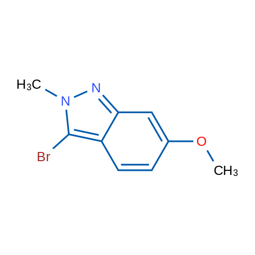 3-Bromo-6-methoxy-2-methyl-2H-indazole 1g