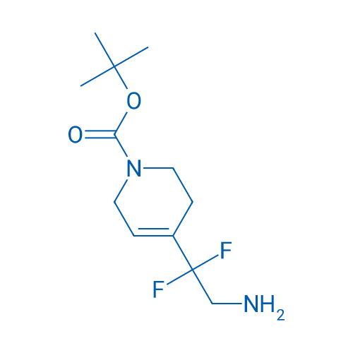 tert-Butyl 4-(2-amino-1,1-difluoroethyl)-3,6-dihydropyridine-1(2H)-carboxylate 1g