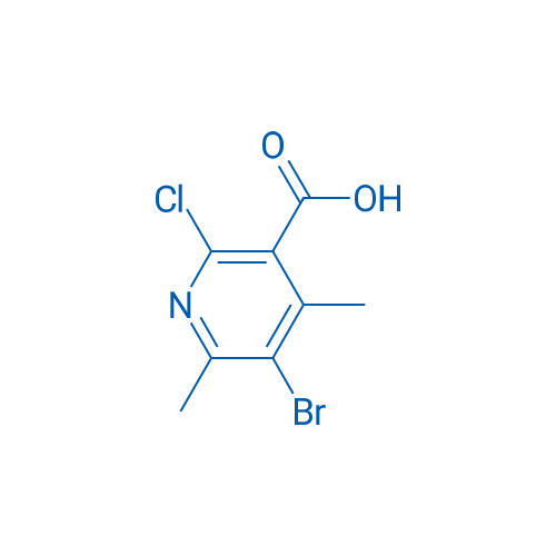 5-Bromo-2-chloro-4,6-dimethylnicotinic acid 1g