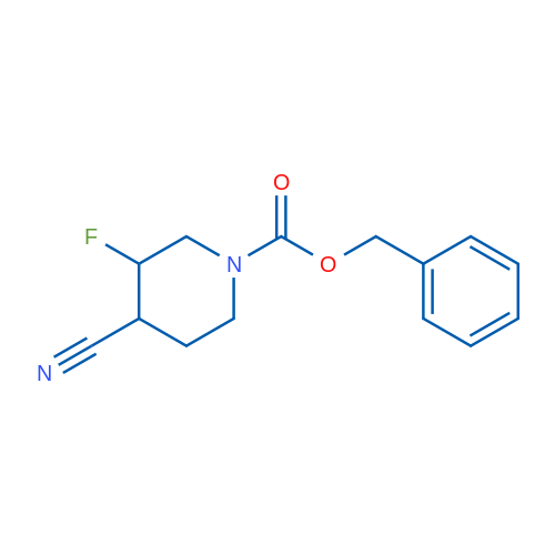 Benzyl 4-cyano-3-fluoropiperidine-1-carboxylate 5g