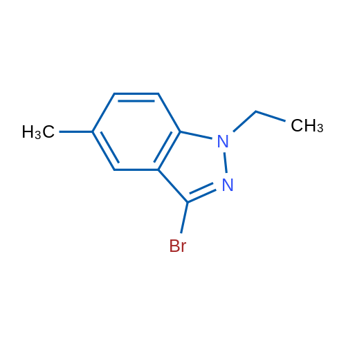 3-Bromo-1-ethyl-5-methyl-1H-indazole 1g