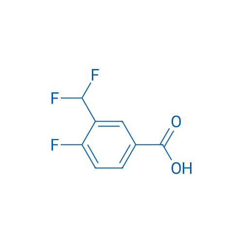 3-(Difluoromethyl)-4-fluorobenzoic acid 1g