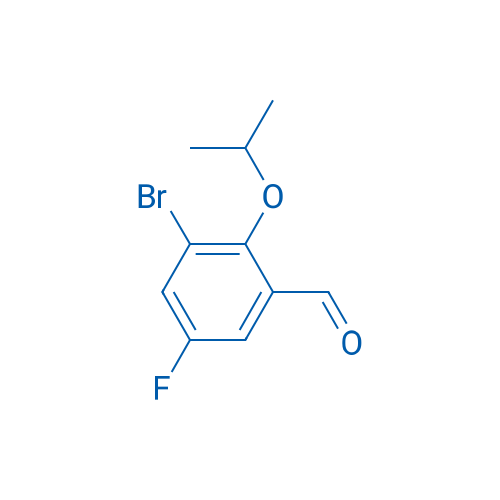 3-Bromo-5-fluoro-2-isopropoxybenzaldehyde 1g