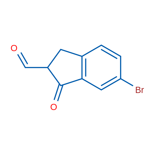 6-Bromo-1-oxo-2,3-dihydro-1H-indene-2-carbaldehyde 1g