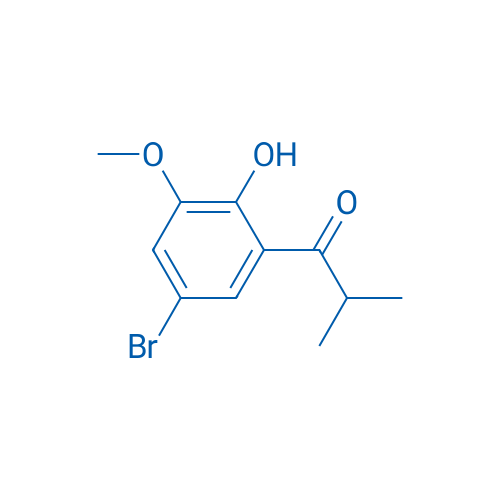 1-(5-Bromo-2-hydroxy-3-methoxyphenyl)-2-methylpropan-1-one 1g