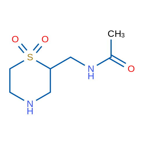 N-[(1,1-Dioxo-1lambda6-thiomorpholin-2-yl)methyl]acetamide 1g