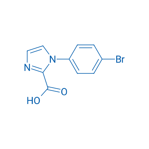 1-(4-BROMOPHENYL)-1H-IMIDAZOLE-2-CARBOXYLIC ACID 250mg