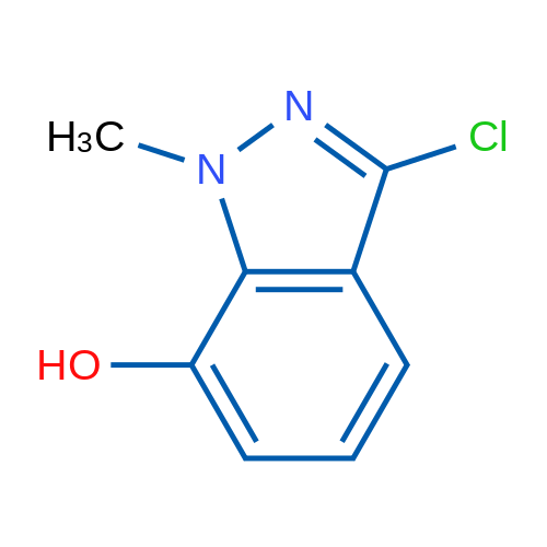 3-Chloro-1-methyl-1H-indazol-7-ol 1g