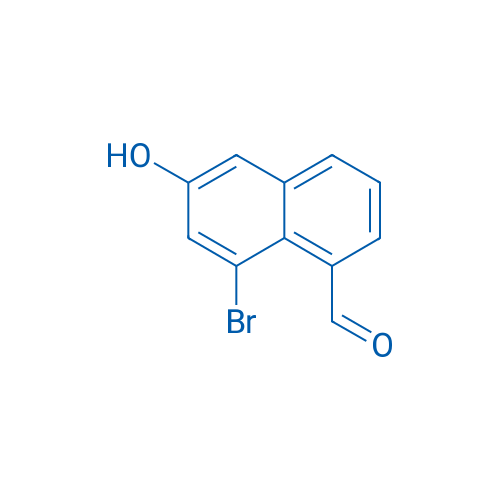 8-Bromo-6-hydroxy-1-naphthaldehyde 100mg