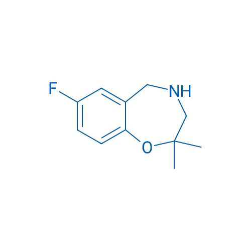 7-Fluoro-2,2-dimethyl-2,3,4,5-tetrahydrobenzo[f][1,4]oxazepine 100mg