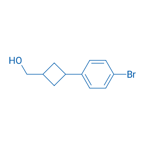 (3-(4-Bromophenyl)cyclobutyl)methanol 250mg