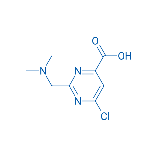 6-Chloro-2-[(dimethylamino)methyl]pyrimidine-4-carboxylic acid 1g