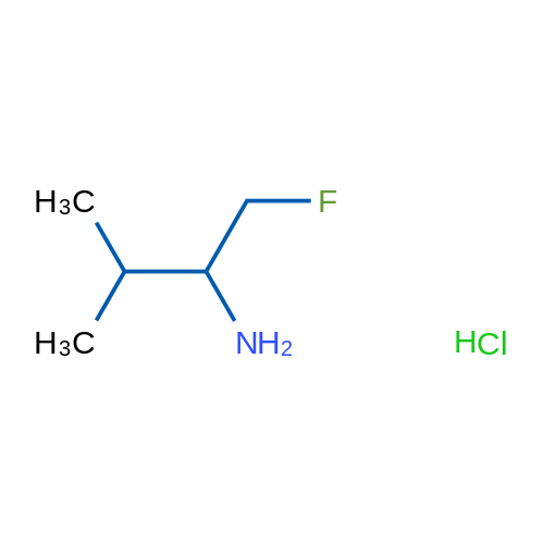 1-Fluoro-3-methylbutan-2-amine hydrochloride 1g