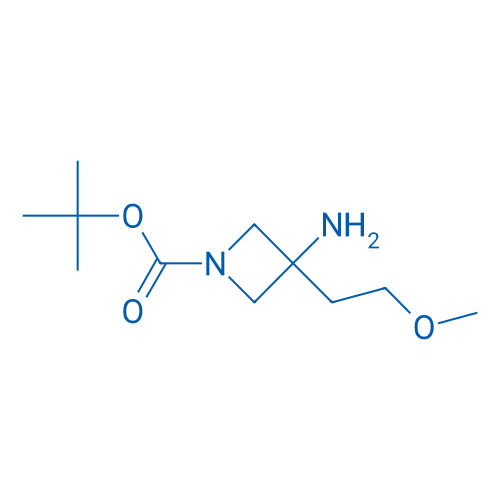 tert-butyl 3-amino-3-(2-methoxyethyl)azetidine-1-carboxylate 1g