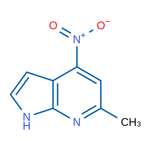 6-Methyl-4-nitro-1H-pyrrolo[2,3-b]pyridine 250mg