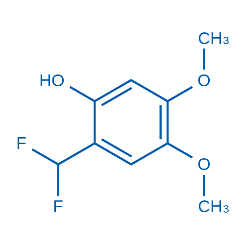 2-(Difluoromethyl)-4,5-dimethoxyphenol 1g