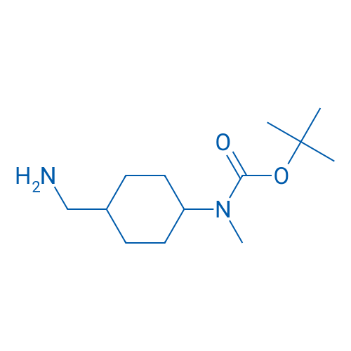 tert-Butyl (4-(aminomethyl)cyclohexyl)(methyl)carbamate 1g