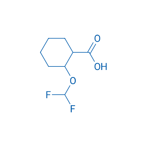 2-(Difluoromethoxy)cyclohexane-1-carboxylic acid 1g