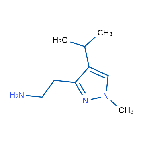 2-[1-Methyl-4-(propan-2-yl)-1H-pyrazol-3-yl]ethan-1-amine 1g