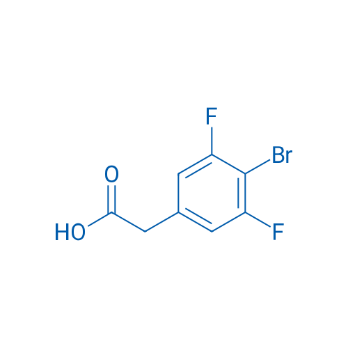 4-Bromo-3,5-difluorophenylacetic acid 100mg
