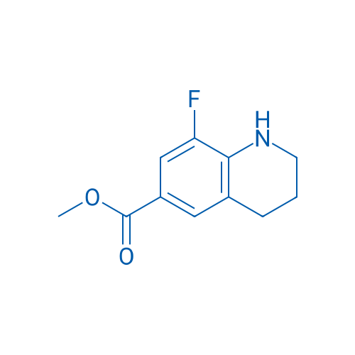 Methyl 8-fluoro-1,2,3,4-tetrahydroquinoline-6-carboxylate 1g