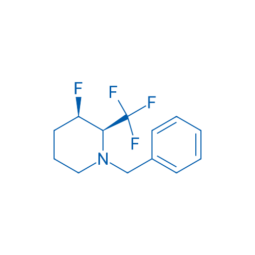 (2S,3R)-1-Benzyl-3-fluoro-2-(trifluoromethyl)piperidine 250mg