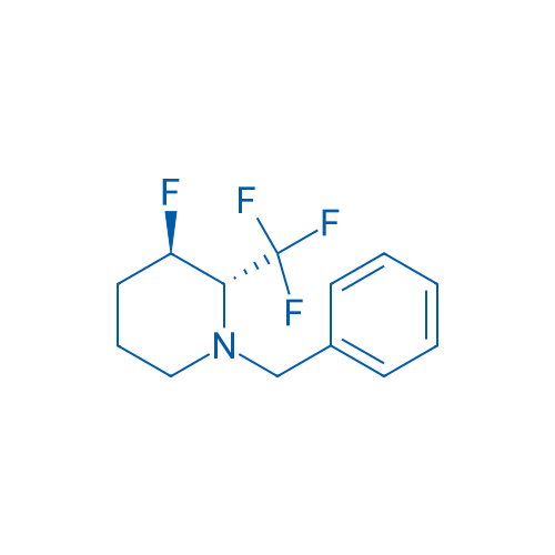 (2R,3R)-1-Benzyl-3-fluoro-2-(trifluoromethyl)piperidine 1g