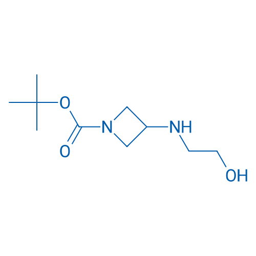 tert-Butyl 3-((2-hydroxyethyl)amino)azetidine-1-carboxylate 1g