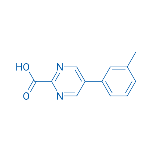 5-(3-Methylphenyl)pyrimidine-2-carboxylic acid 1g