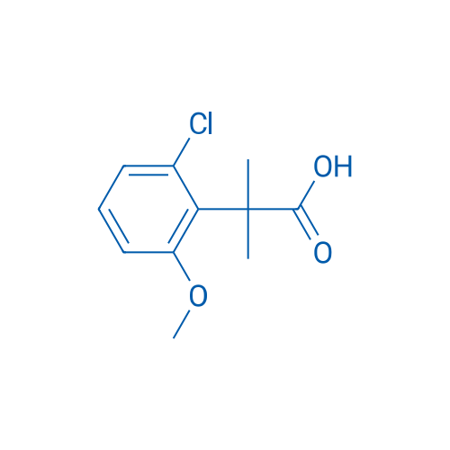 2-(2-Chloro-6-methoxyphenyl)-2-methylpropanoic acid 1g