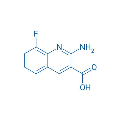 2-Amino-8-fluoroquinoline-3-carboxylic acid 1g