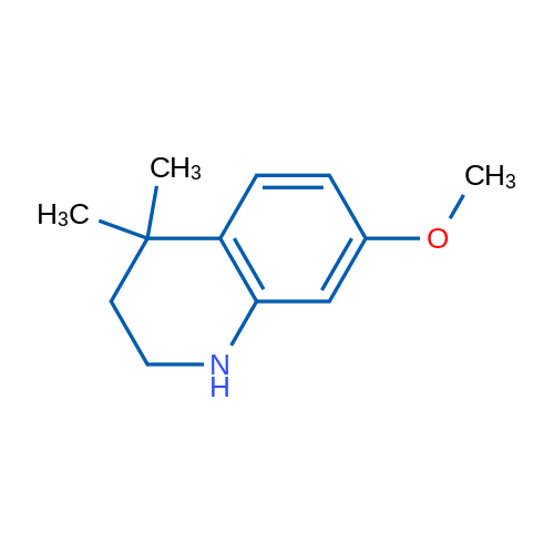 7-Methoxy-4,4-dimethyl-1,2,3,4-tetrahydroquinoline 1g