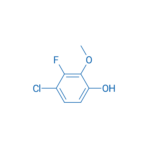 4-Chloro-3-fluoro-2-methoxyphenol 250mg