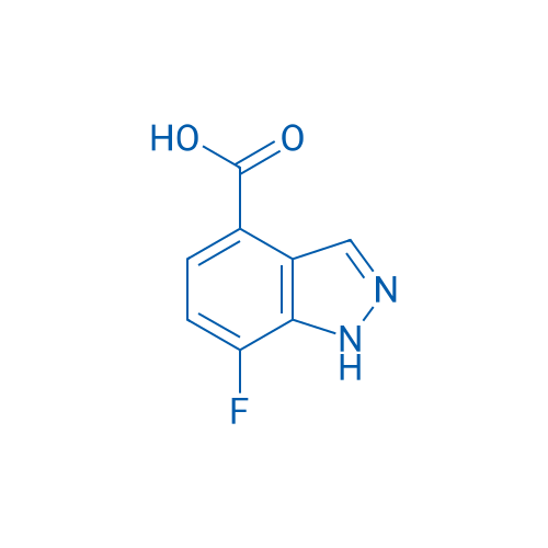 7-Fluoro-1H-indazole-4-carboxylic acid 100mg