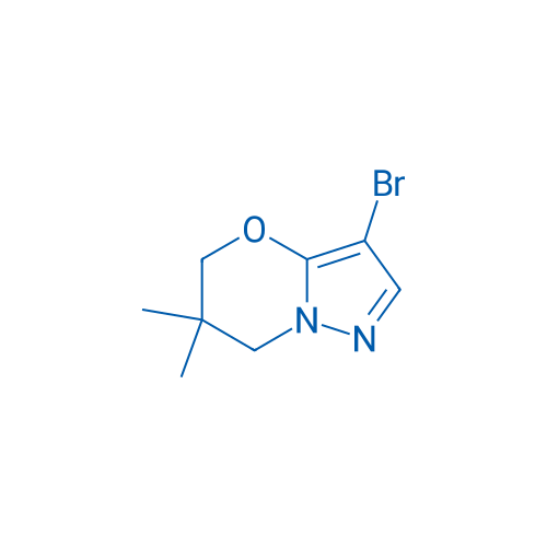 3-Bromo-6,6-dimethyl-6,7-dihydro-5H-pyrazolo[5,1-b][1,3]oxazine 1g
