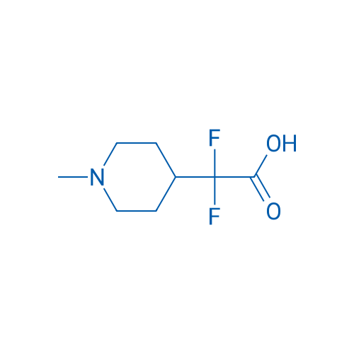 2,2-Difluoro-2-(1-methylpiperidin-4-yl)acetic acid 100mg