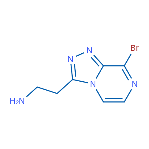 2-{8-bromo-[1,2,4]triazolo[4,3-a]pyrazin-3-yl}ethan-1-amine 1g