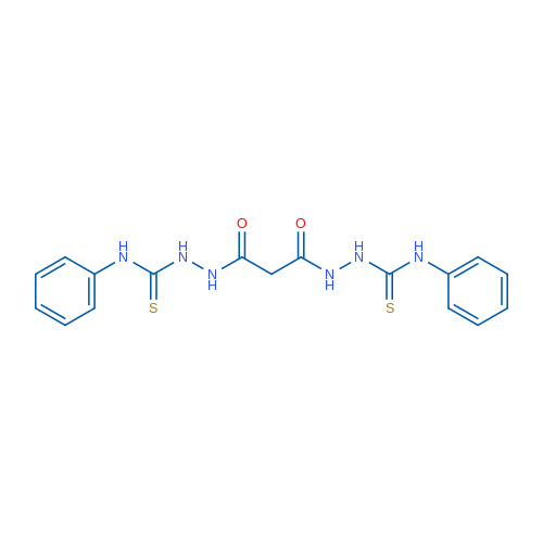 N,N'-Bis[(phenylcarbamothioyl)amino]propanediamide 100mg