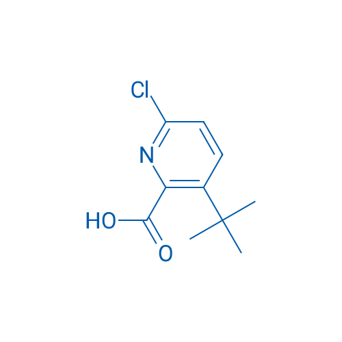 3-(tert-Butyl)-6-chloropicolinic acid 1g