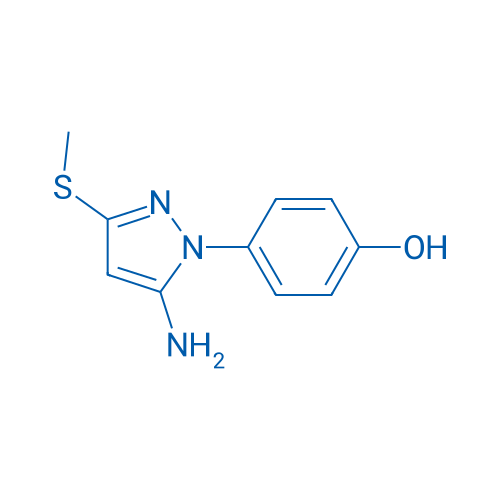 4-[5-Amino-3-(methylsulfanyl)-1H-pyrazol-1-yl]phenol 1g