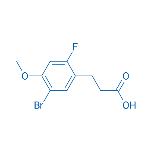 3-(5-Bromo-2-fluoro-4-methoxyphenyl)propanoic acid 100mg