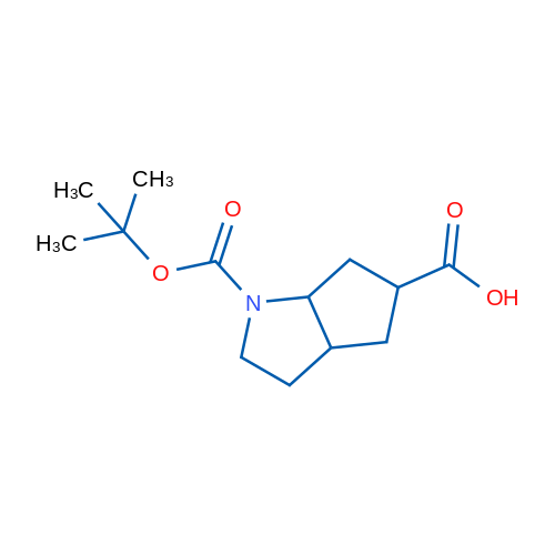 1-(tert-Butoxycarbonyl)octahydrocyclopenta[b]pyrrole-5-carboxylic acid 1g
