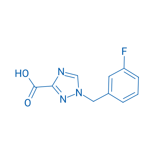 1-[(3-Fluorophenyl)methyl]-1,2,4-triazole-3-carboxylic acid 1g