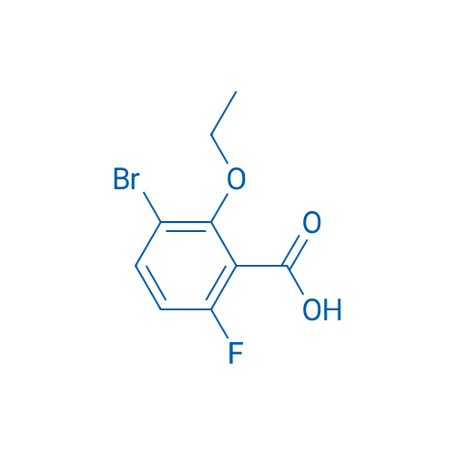 3-Bromo-2-ethoxy-6-fluorobenzoic acid 5g